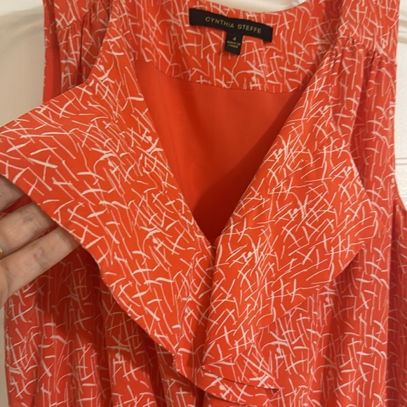 Cynthia Steffe 100% silk dress - Picture 5 of 10